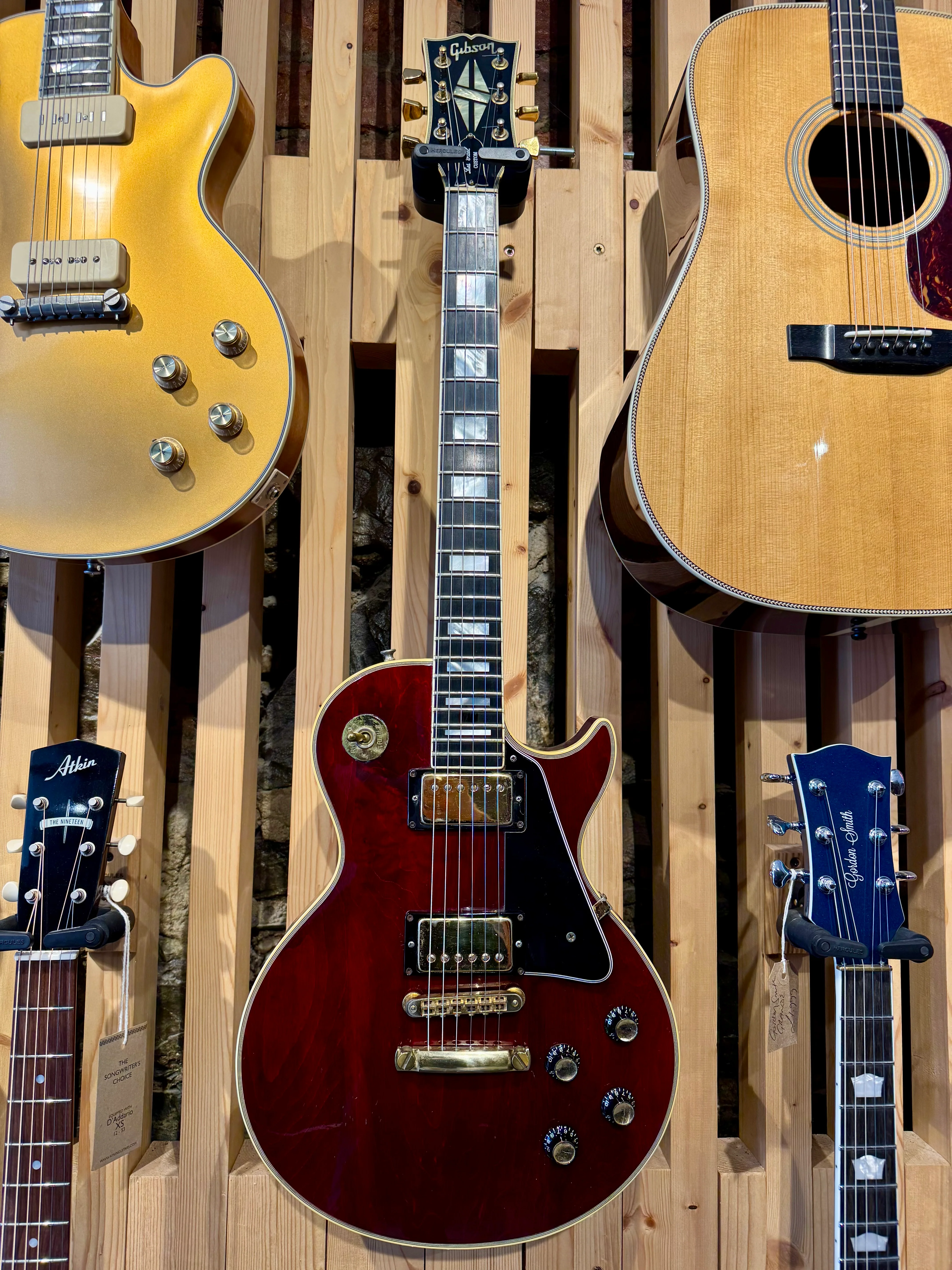 1976 Gibson Les Paul Custom ~ Wine Red - Image 3