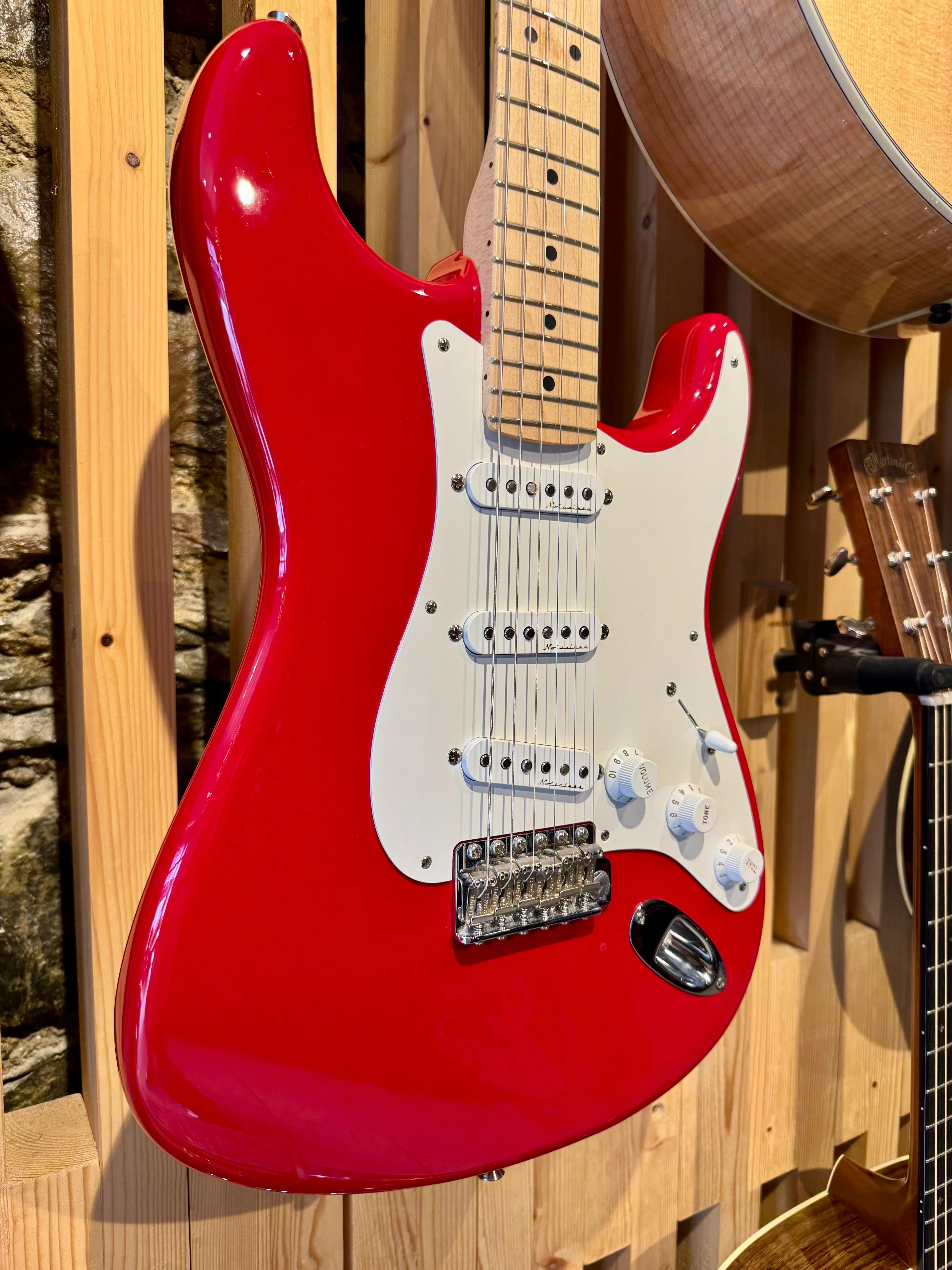 2012 Fender USA Eric Clapton Signature Stratocaster ~ Torino Red