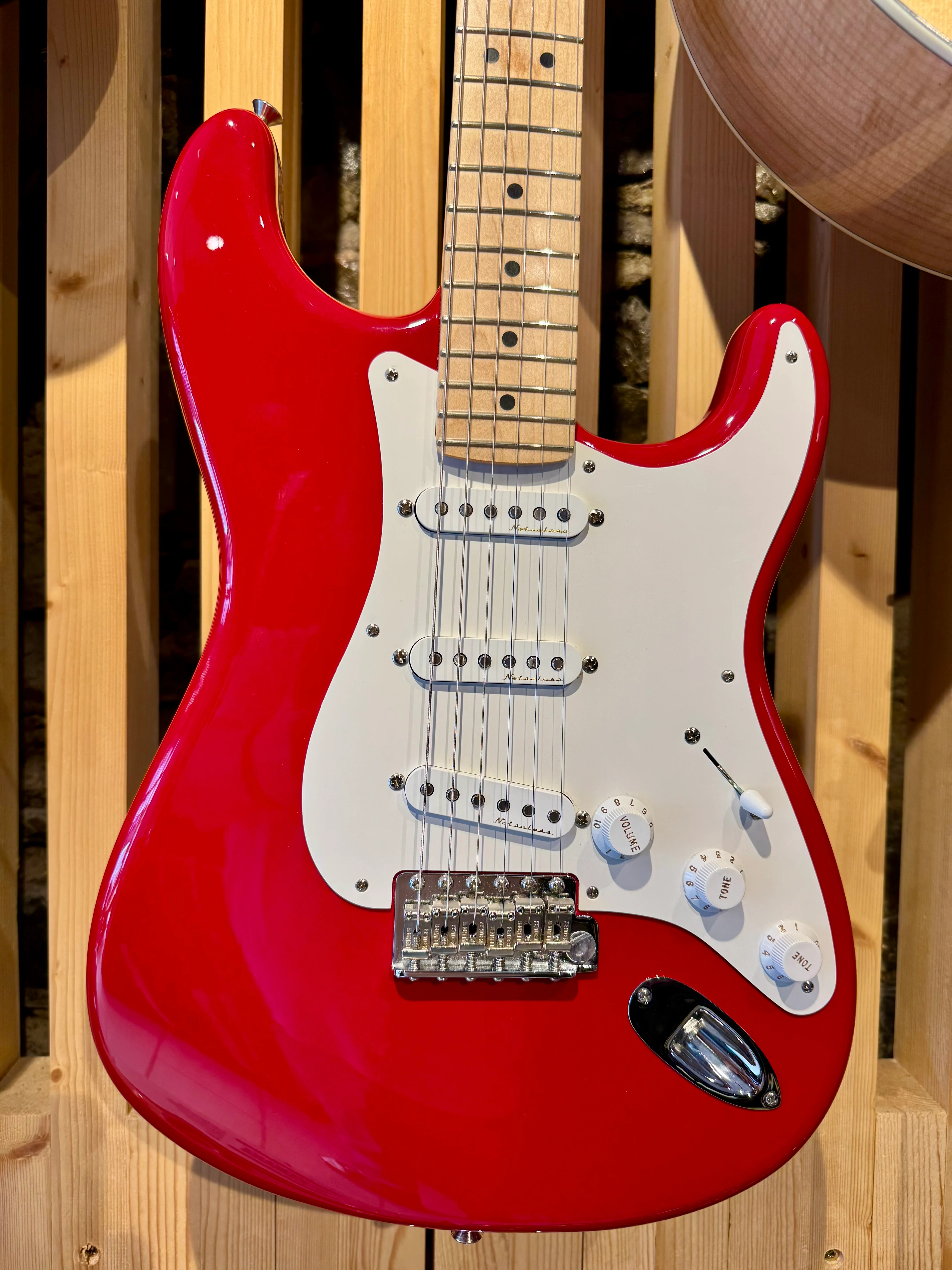 2012 Fender USA Eric Clapton Signature Stratocaster ~ Torino Red - Image 2