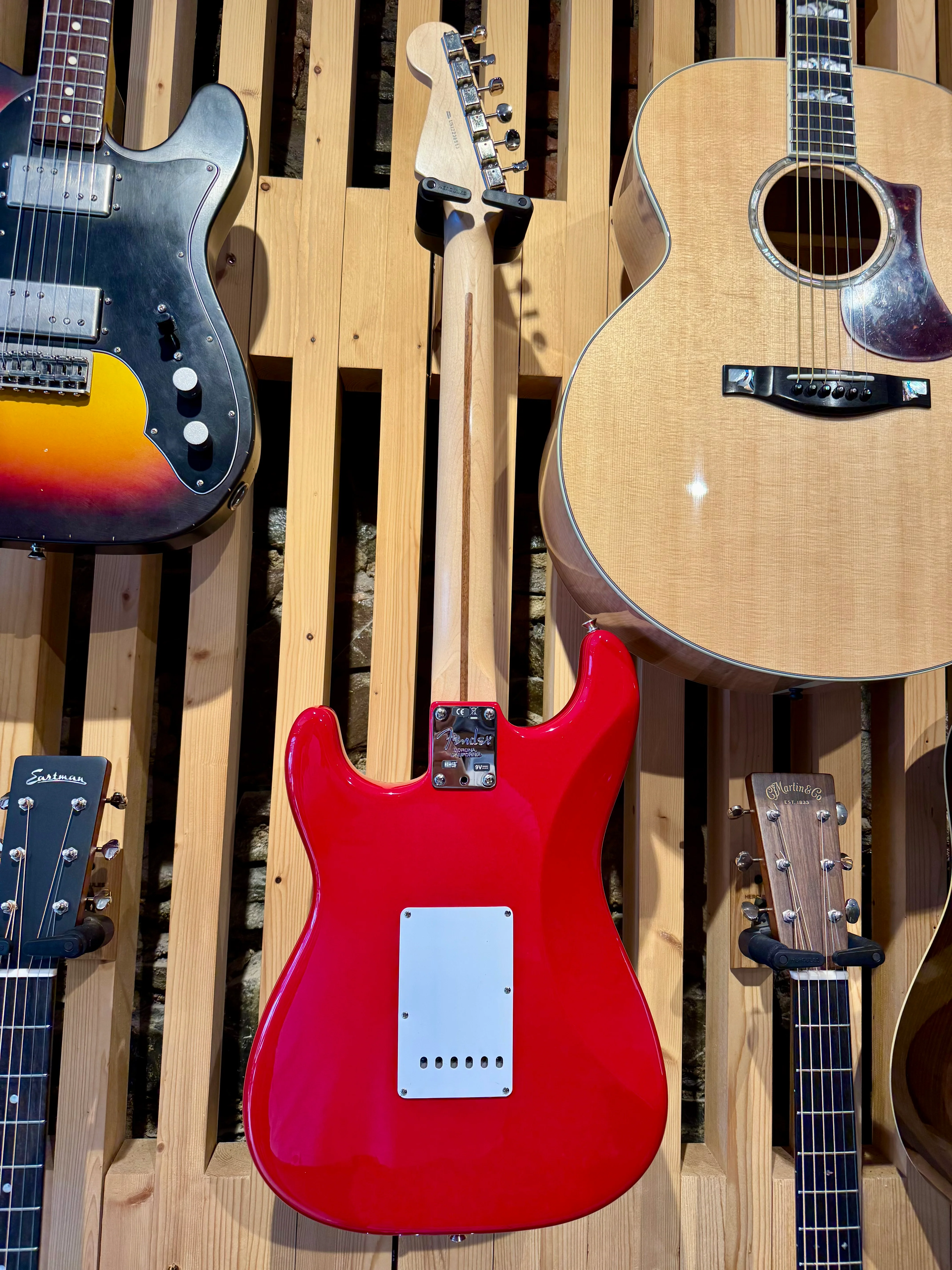 2012 Fender USA Eric Clapton Signature Stratocaster ~ Torino Red - Image 5