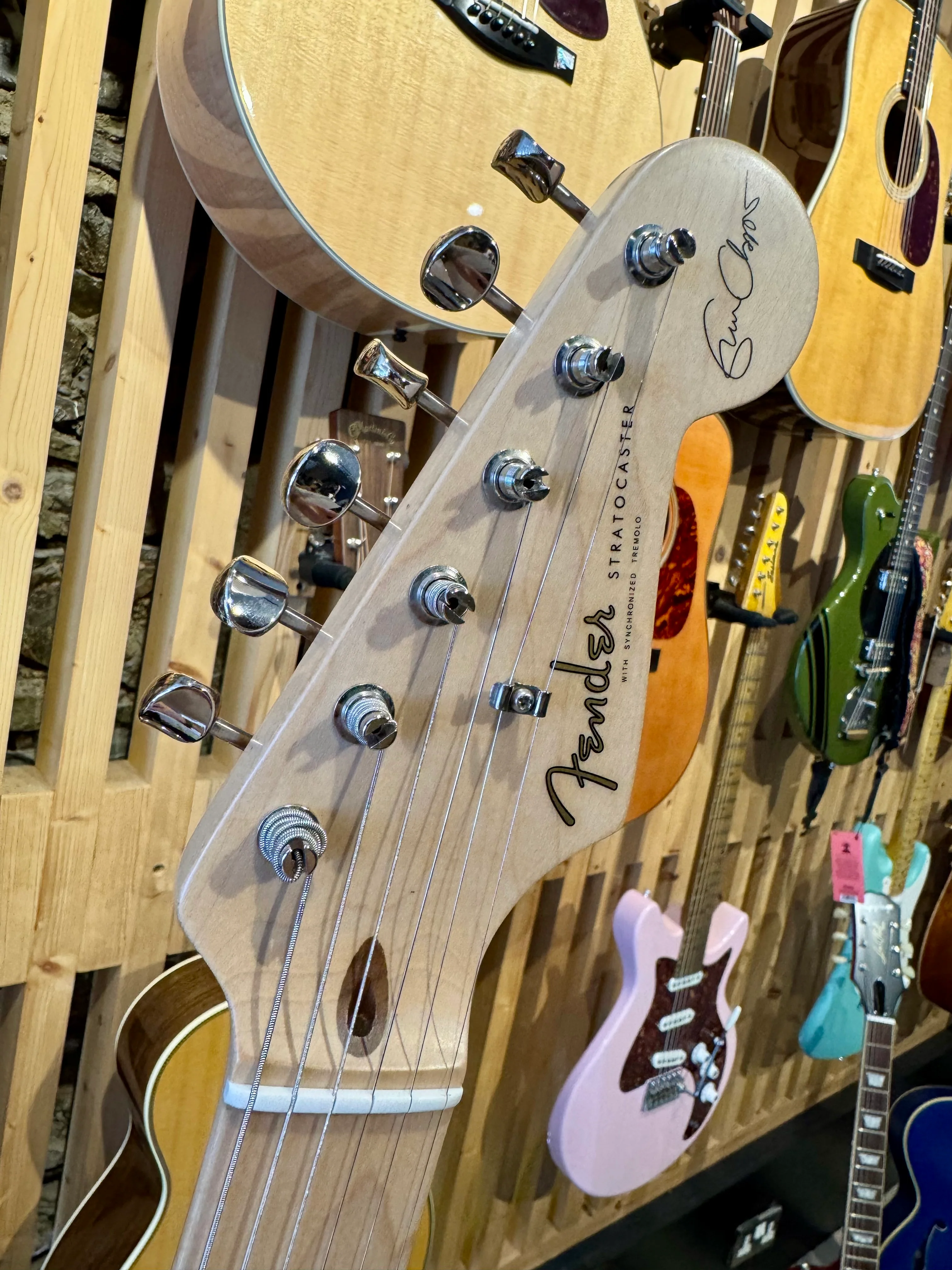 2012 Fender USA Eric Clapton Signature Stratocaster ~ Torino Red - Image 6