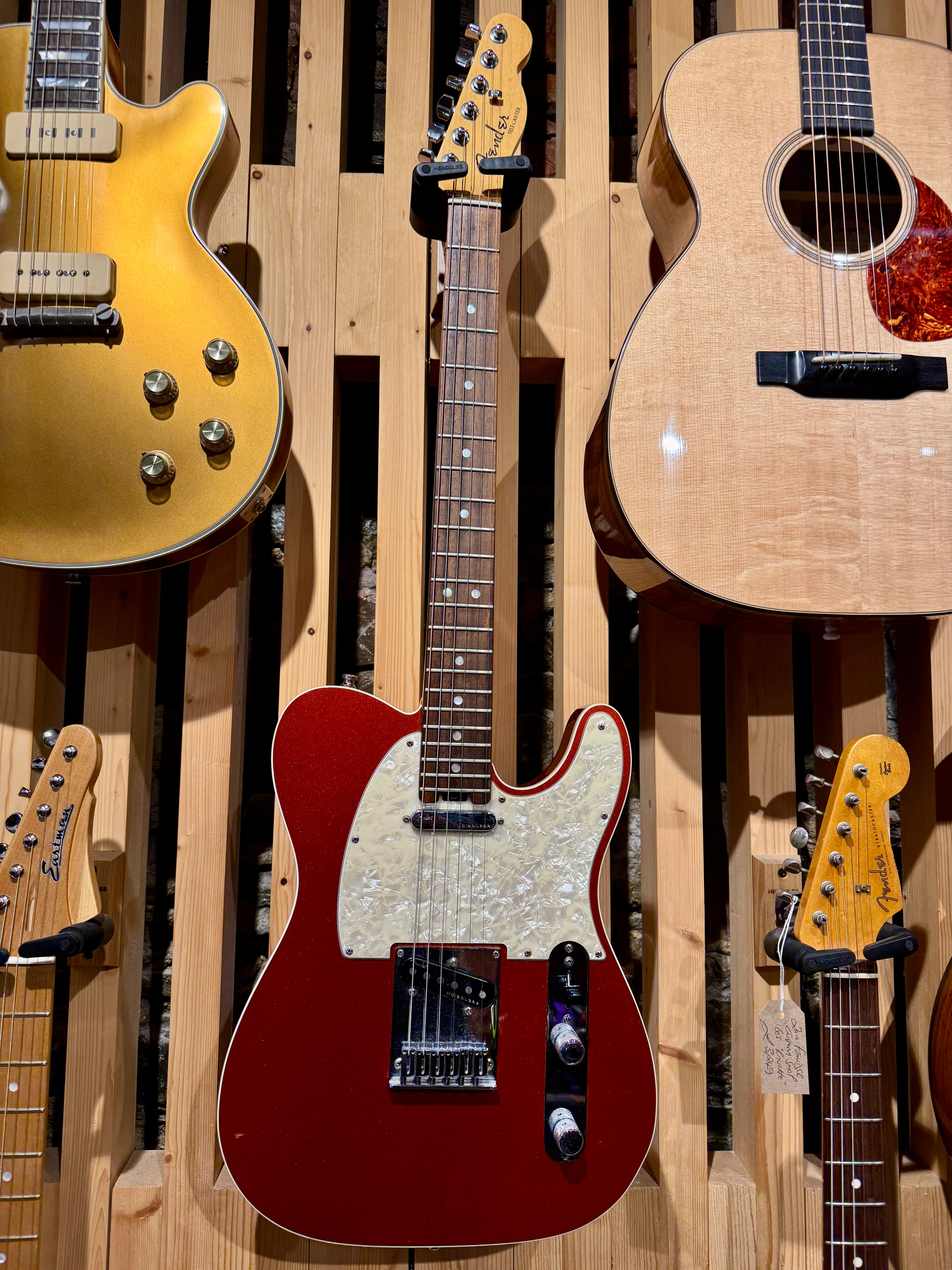 2016 Fender USA Elite Telecaster ~ Autumn Blaze - Image 3