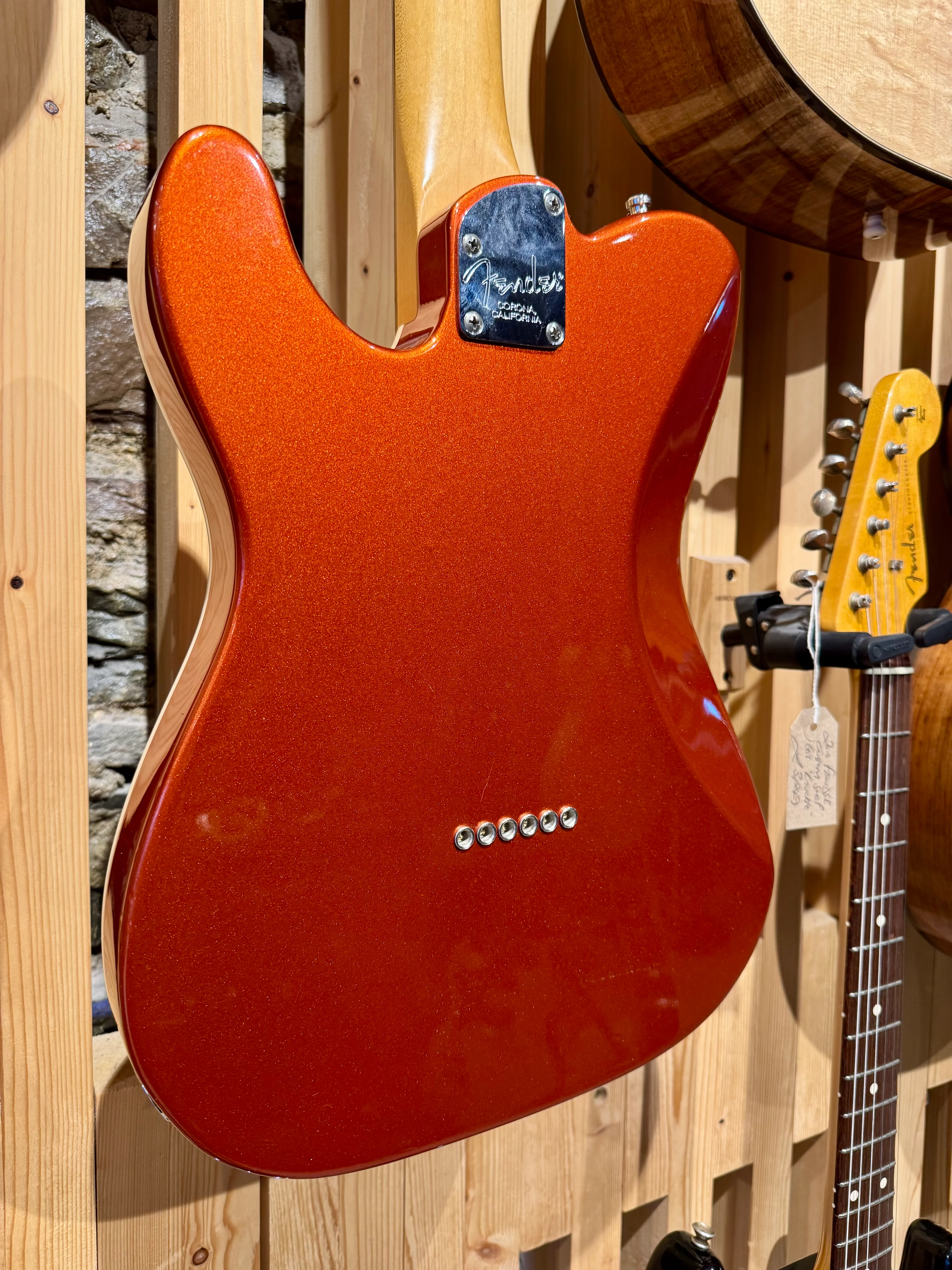 2016 Fender USA Elite Telecaster ~ Autumn Blaze - Image 4