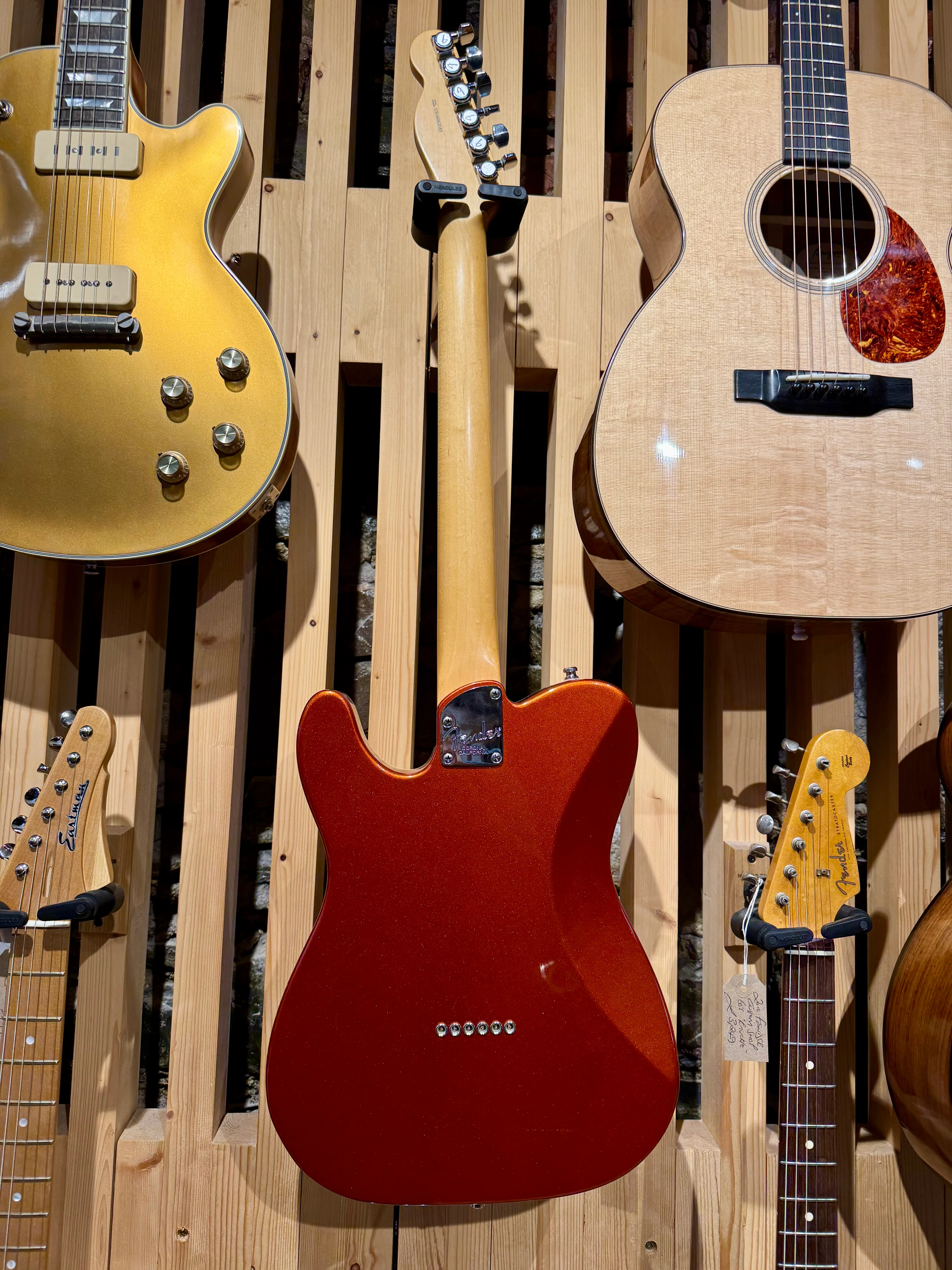 2016 Fender USA Elite Telecaster ~ Autumn Blaze - Image 5
