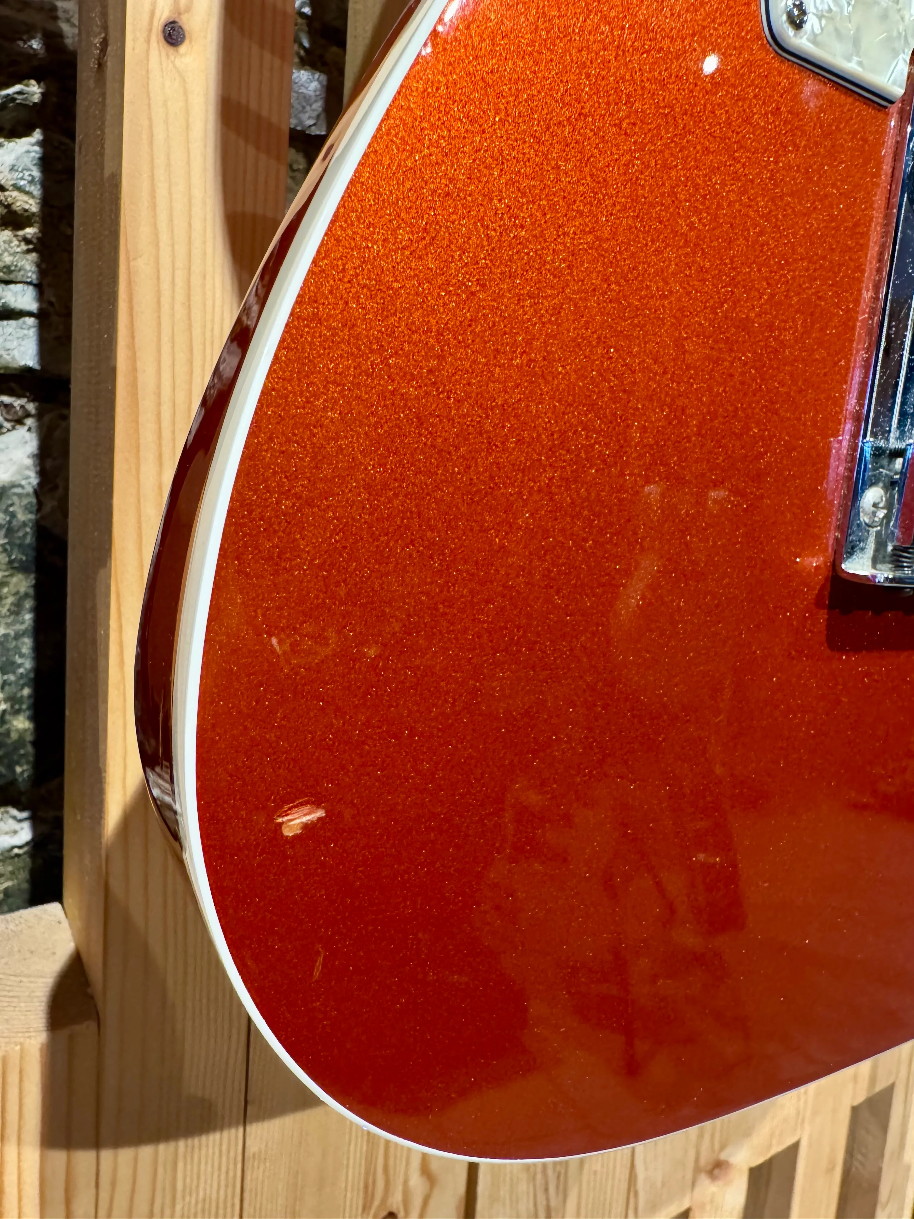 2016 Fender USA Elite Telecaster ~ Autumn Blaze - Image 8