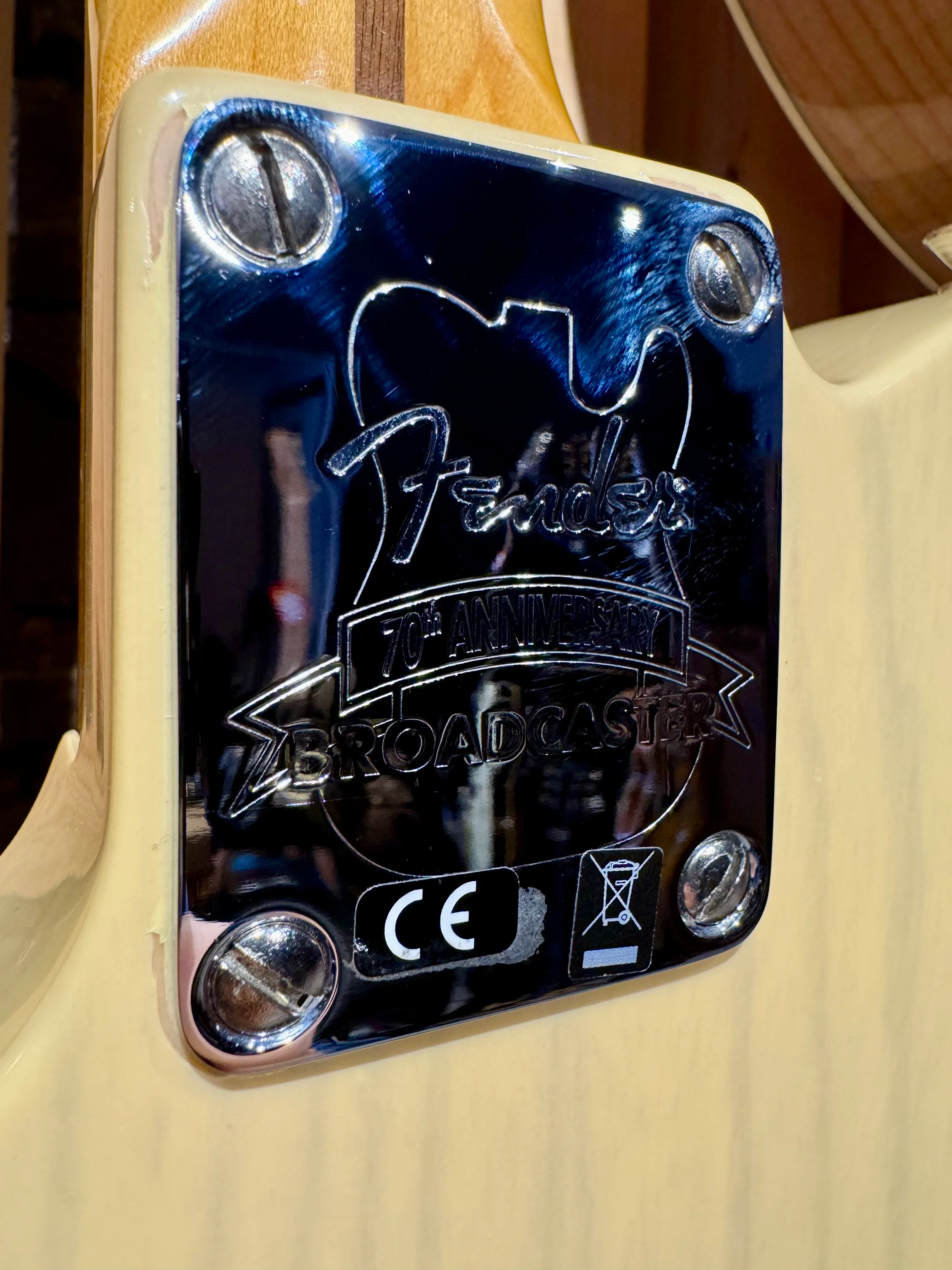 2017 Fender USA 70th Anniversary Broadcaster *Upgraded* - Image 5