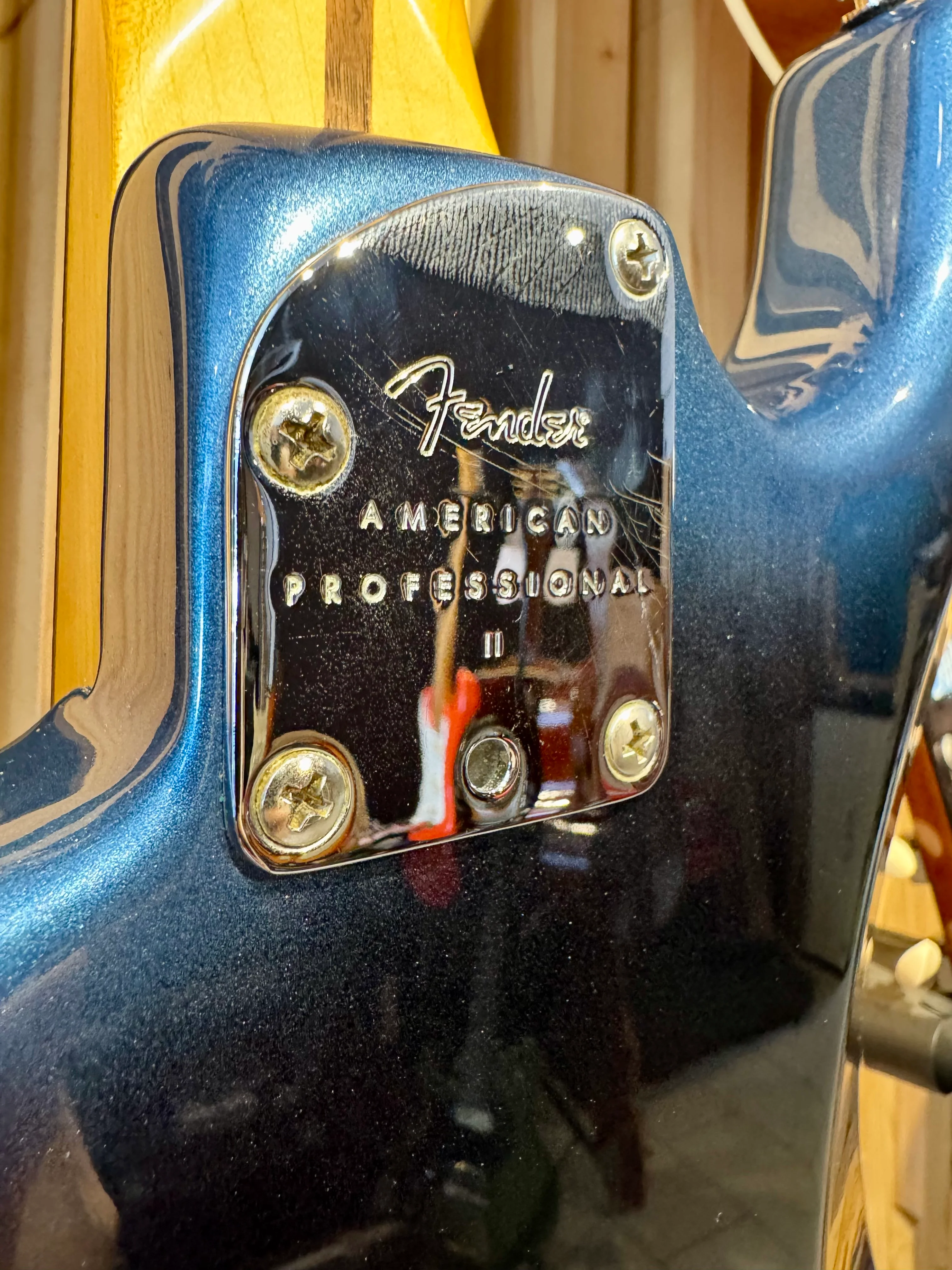 2020 Fender USA Professional II Stratocaster ~ Dark Night - Image 6