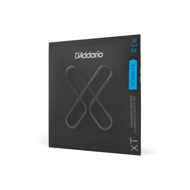 D'addario 12-53 Light, XT Phosphor Bronze