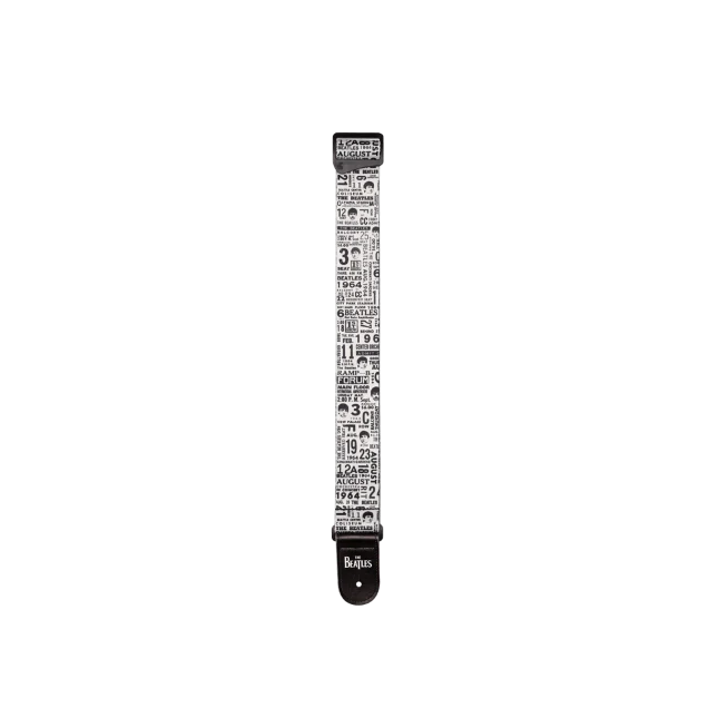 D'Addario The Beatles 1964 Tour Ticket Guitar Strap - Image 2