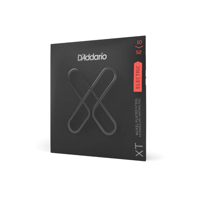 D'addario XT Coated Nickel 10-52 Light Top/Heavy Bottom