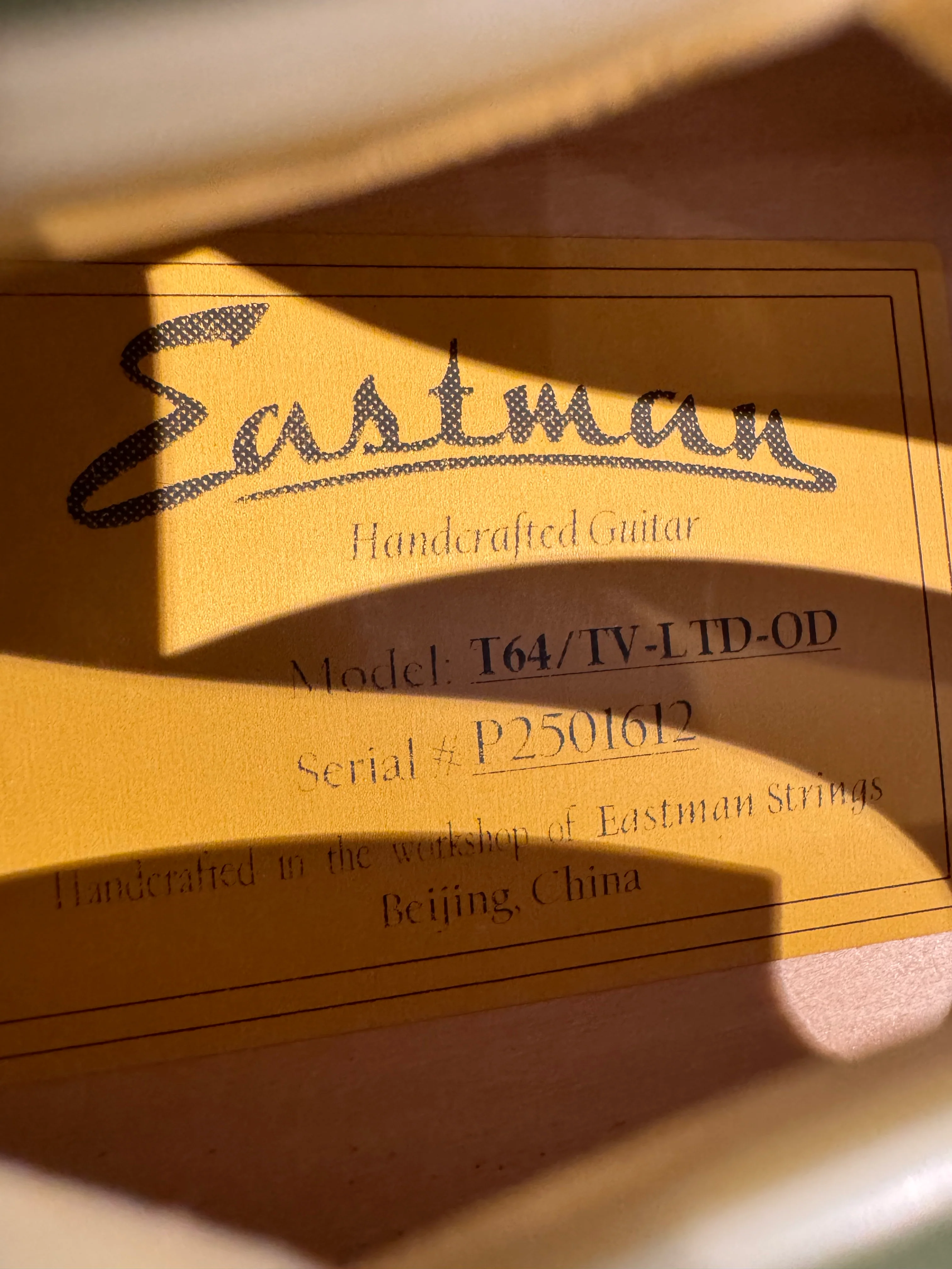 Eastman T64/TV-LTD-OD Olive Drab Limited Edition - Image 9