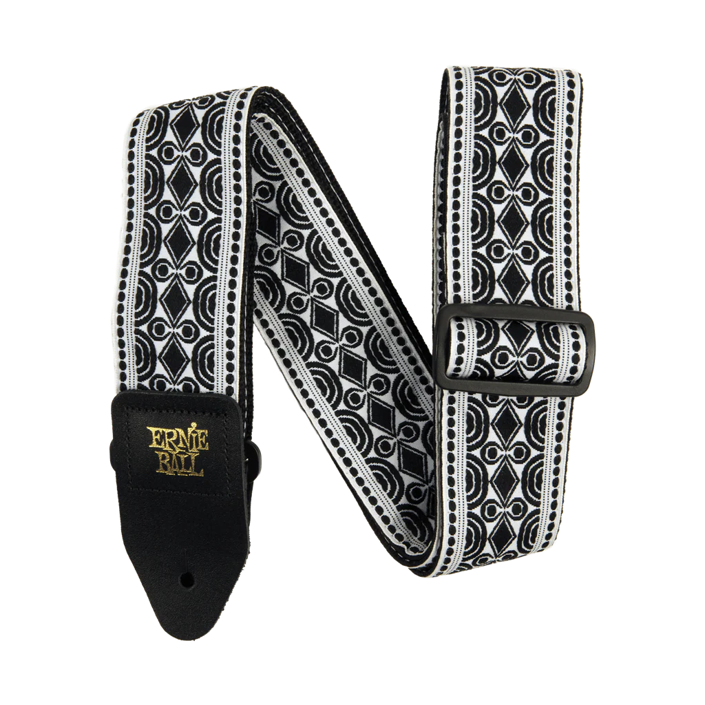 Ernie Ball Jacquard Guitar Strap - Beatnik Black