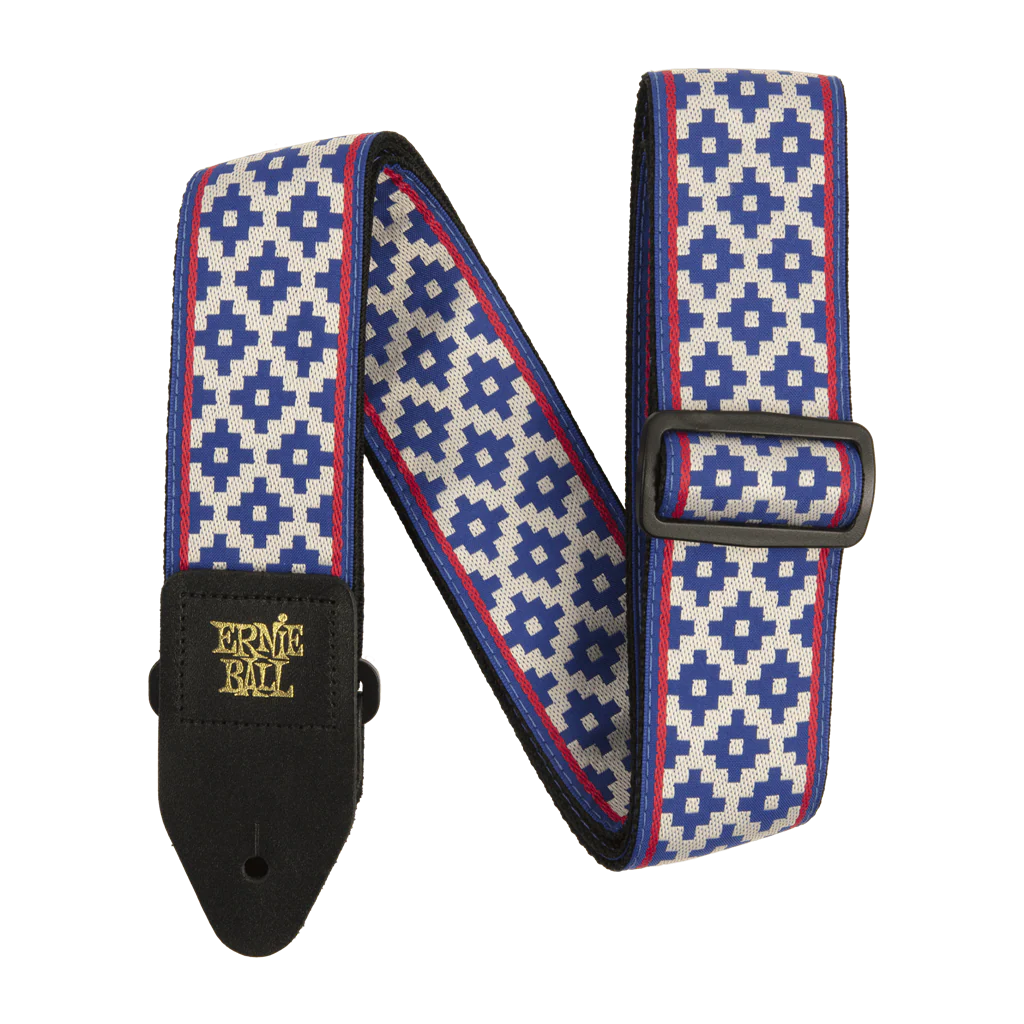 Ernie Ball Jacquard Guitar Strap - Blue Crux