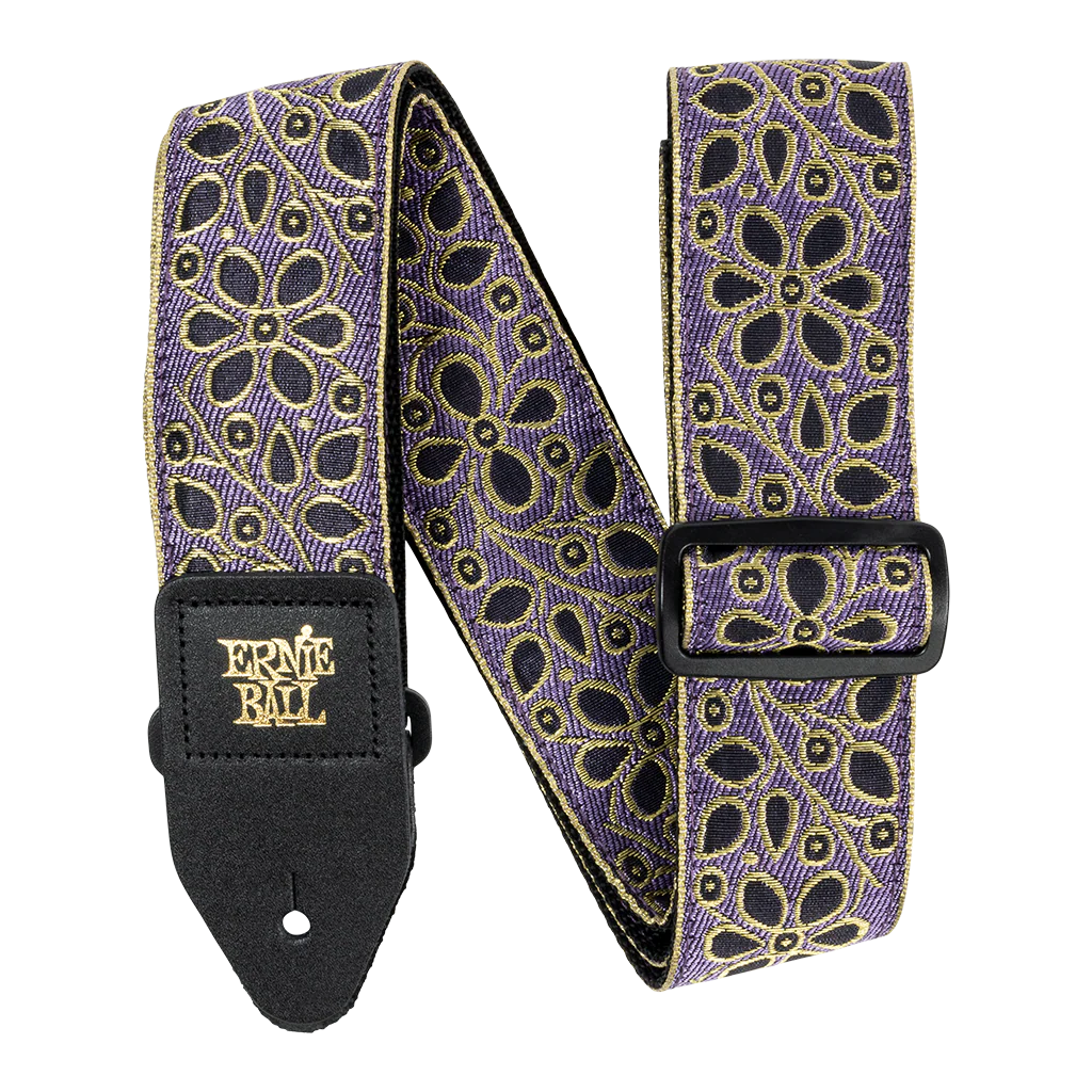 Ernie Ball Jacquard Guitar Strap - Jasmine and Juice