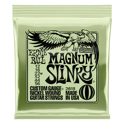 Ernie Ball Magnum Slinky Electric Guitar Strings 12-56