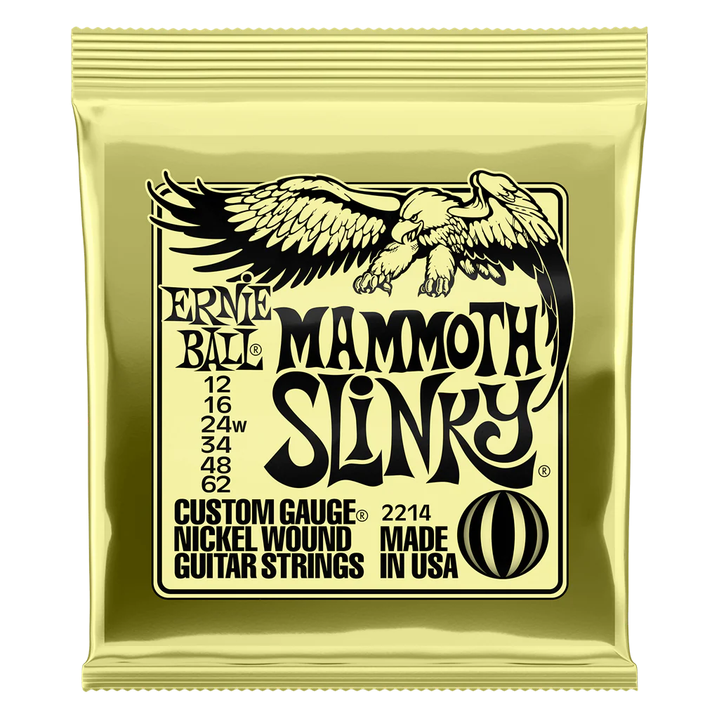 Ernie Ball Mamoth Slinky Electric Strings 12-62 (Wound G)