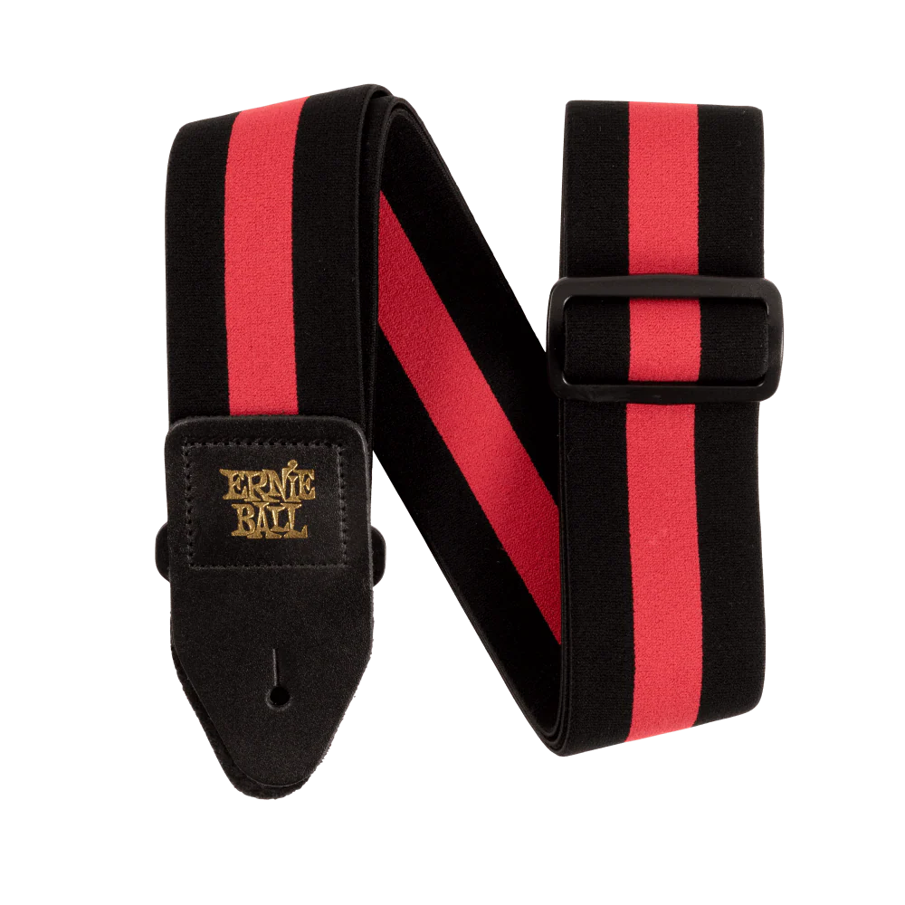 Ernie Ball Stretch Comfort Guitar Strap - Racer Red