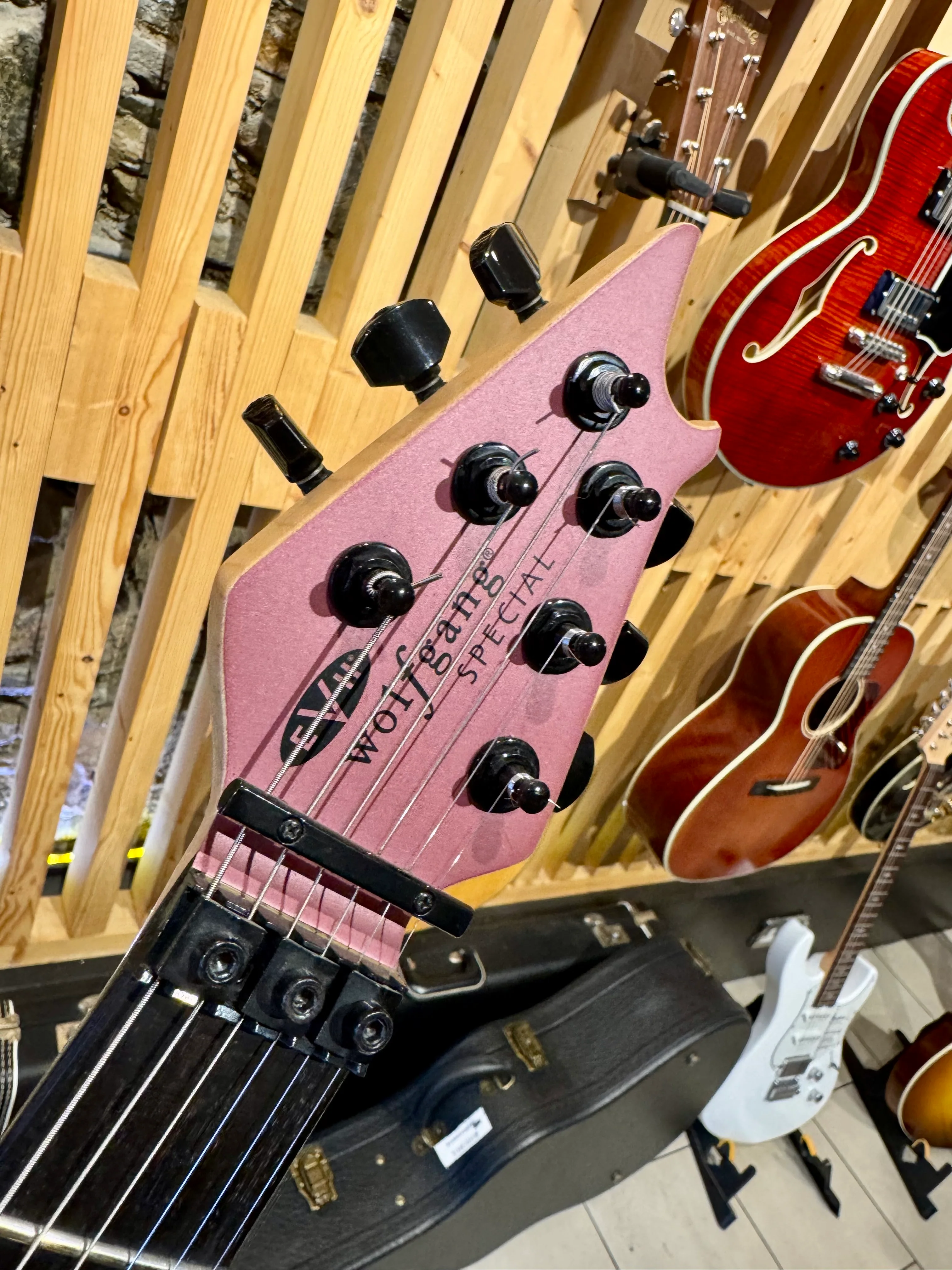 EVH Wolfgang Special ~ Burgundy Mist (Preloved) - Image 5