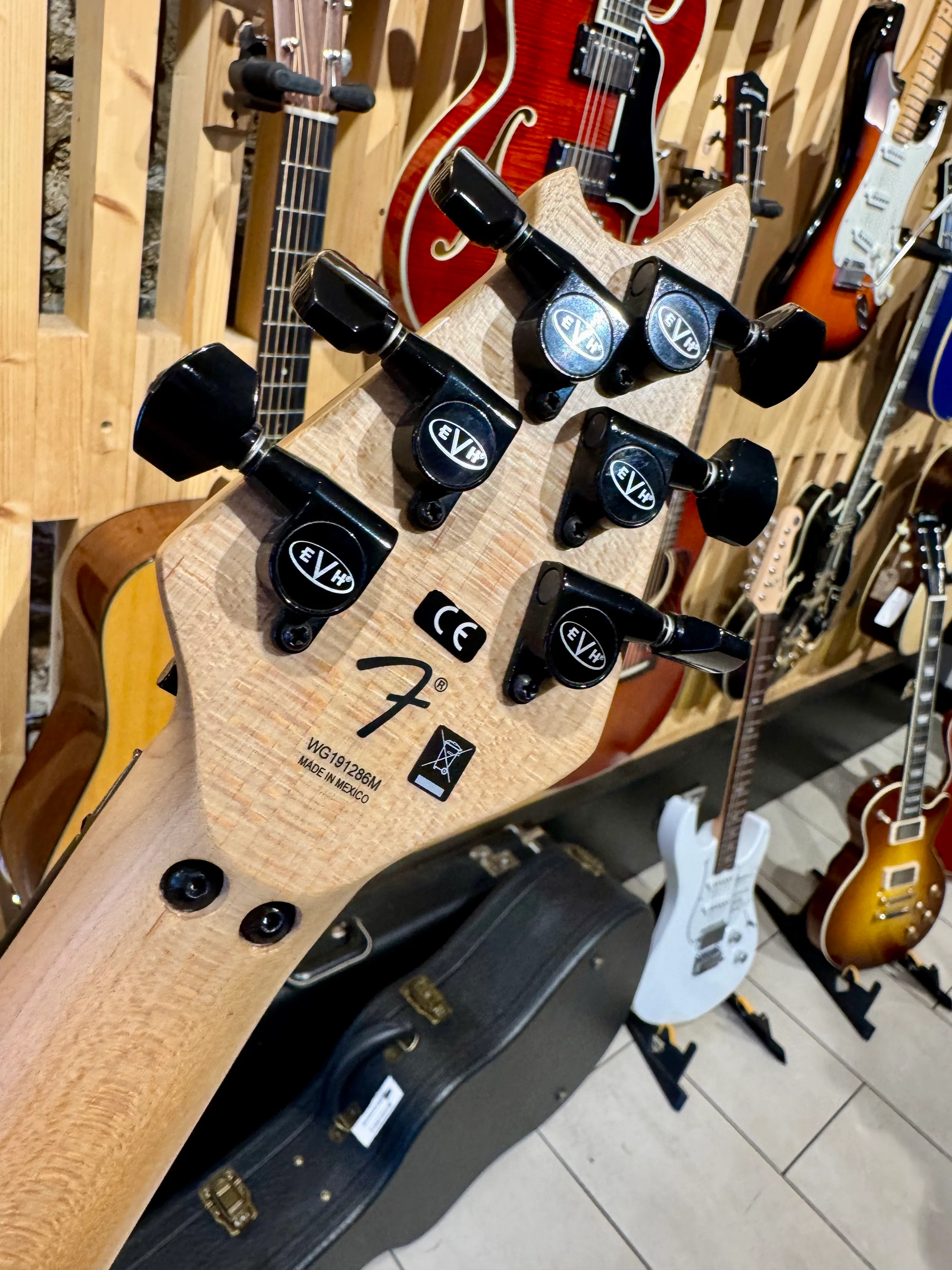 EVH Wolfgang Special ~ Burgundy Mist (Preloved) - Image 6
