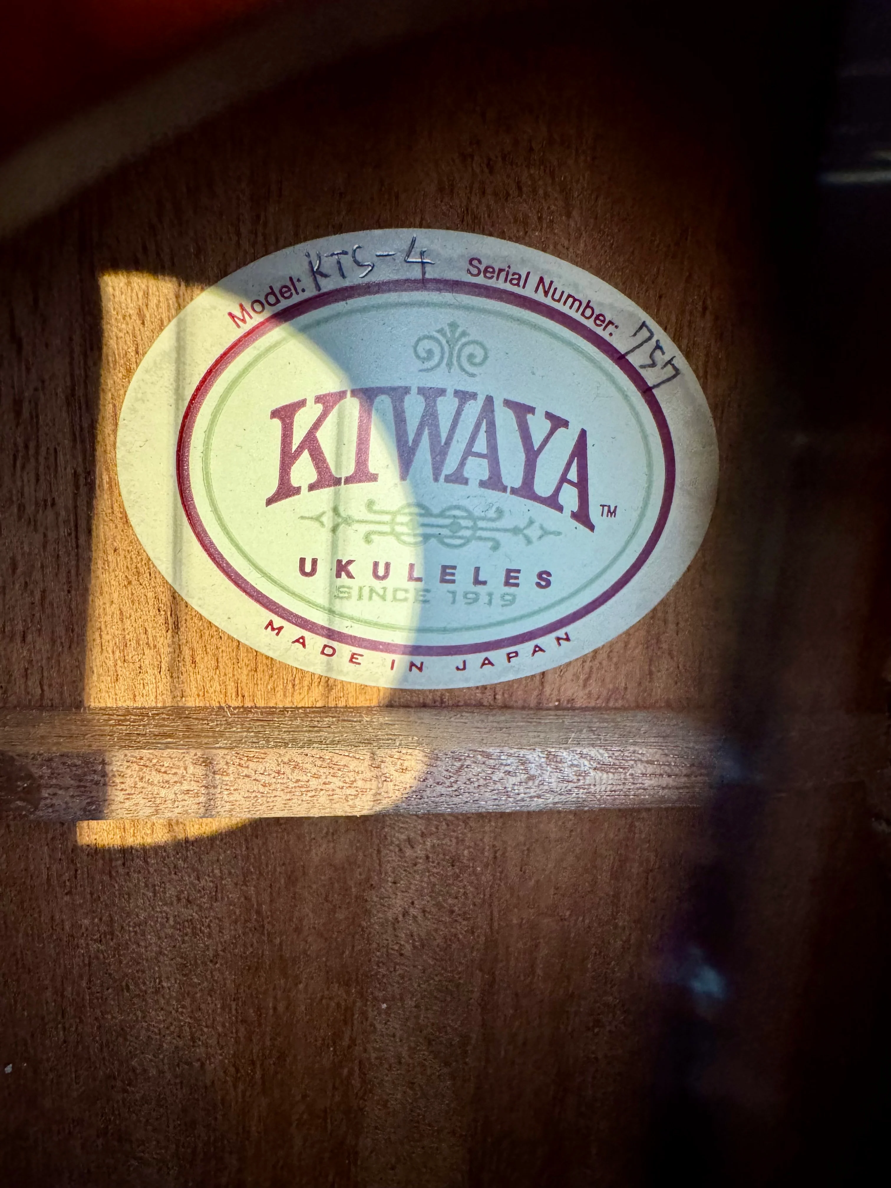 Kiwaya KTS-4 Soprano Ukulele (Preloved) - Image 4
