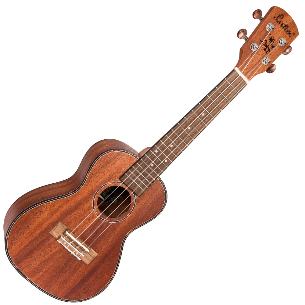 Laka Mahogany Deluxe Series Ukulele & Bag ~ Concert - Image 4