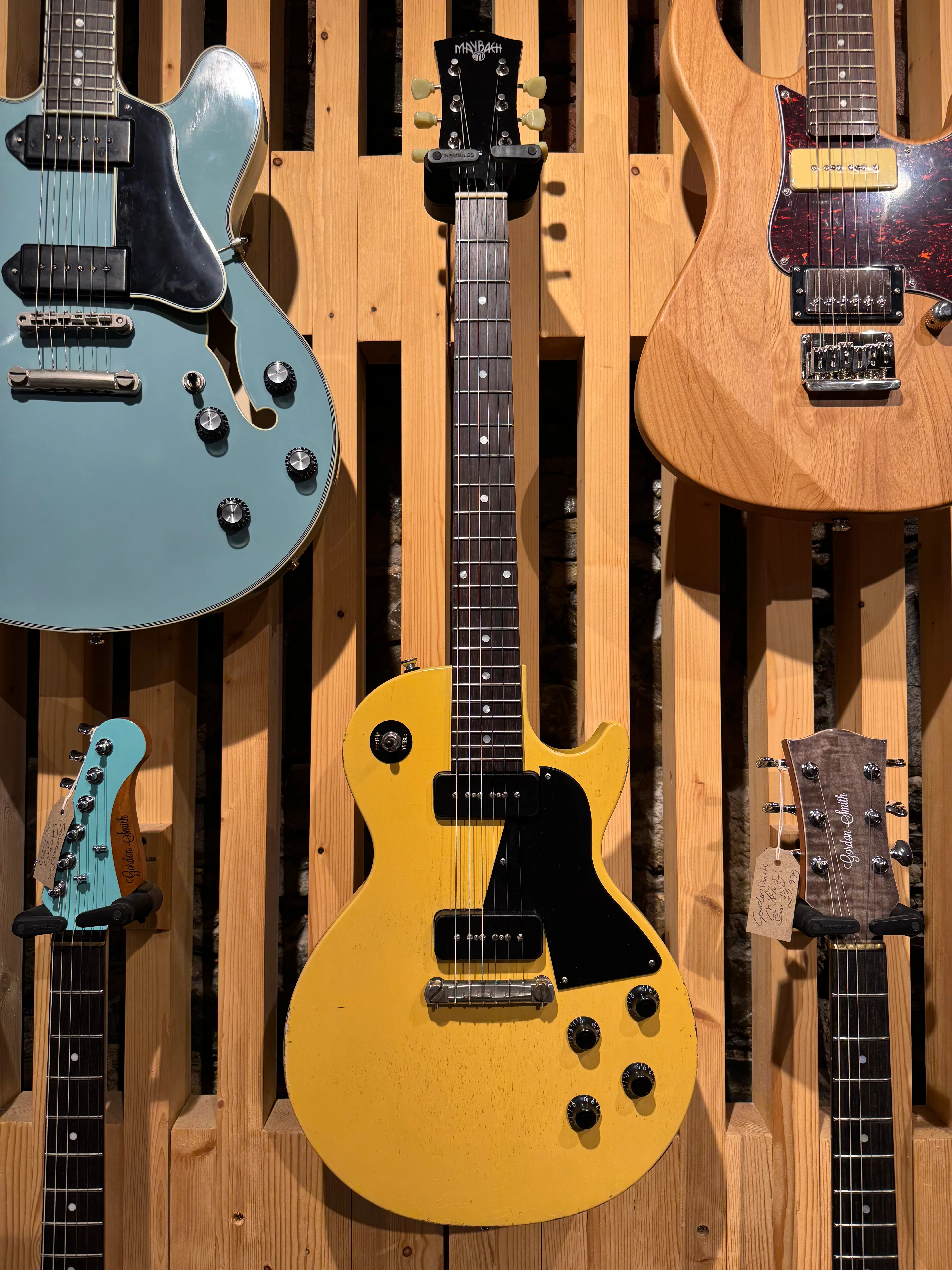 Maybach Lester '56 Single Cut Special Junior ~ TV Yellow - Image 4