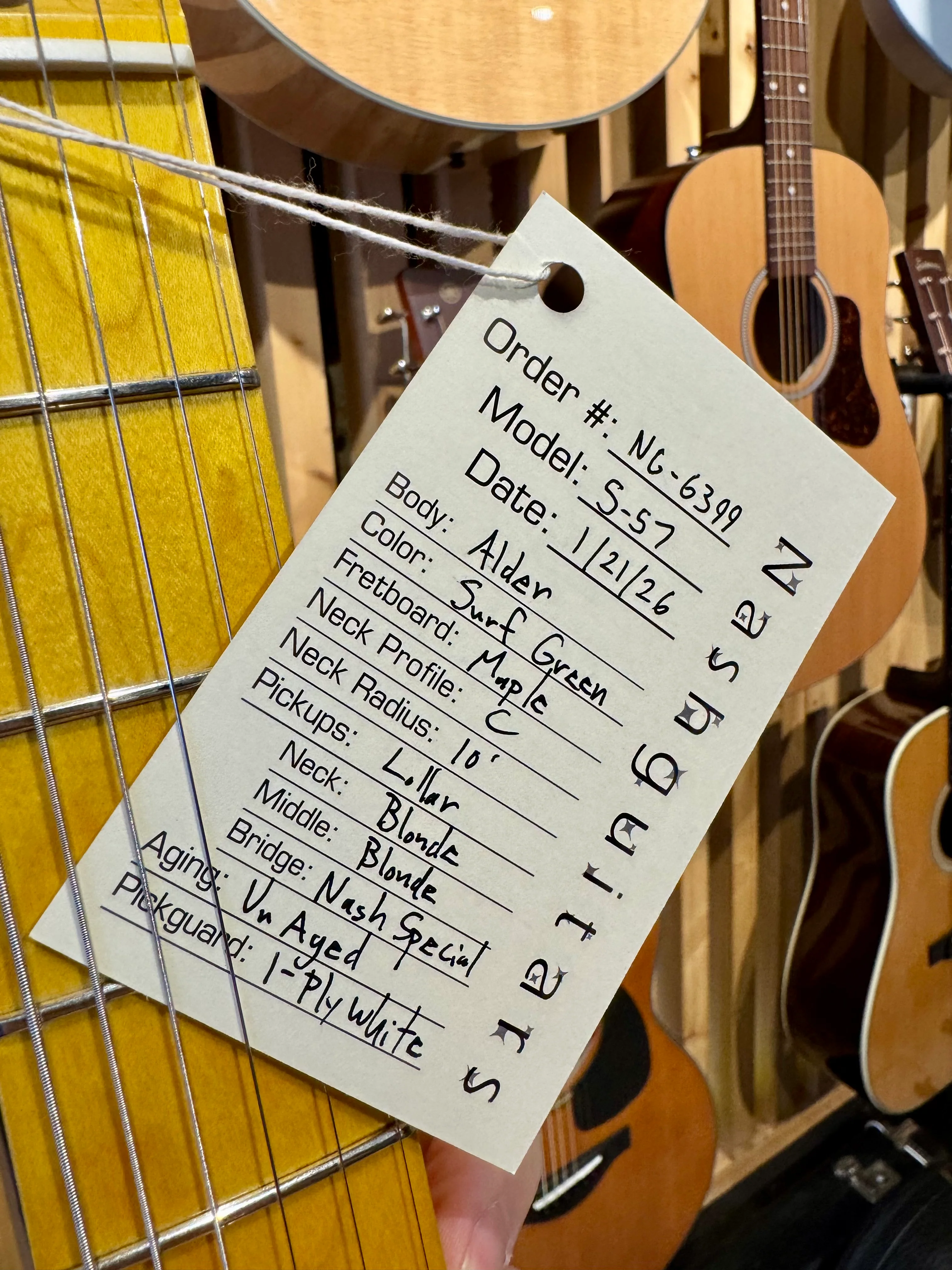 Nash Guitars S57 #NG-6399 - Image 10