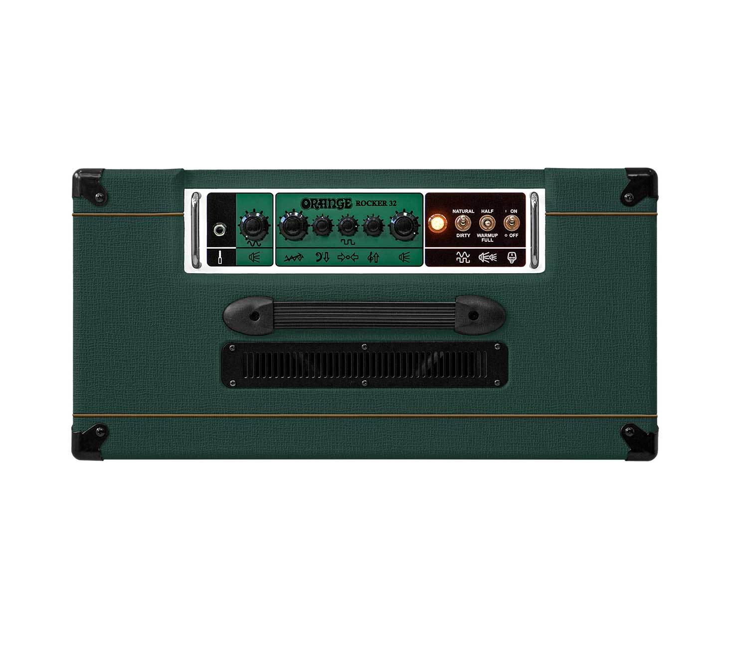 Orange Rocker 15 Limited Edition British Racing Green Combo Valve Amp - Image 3