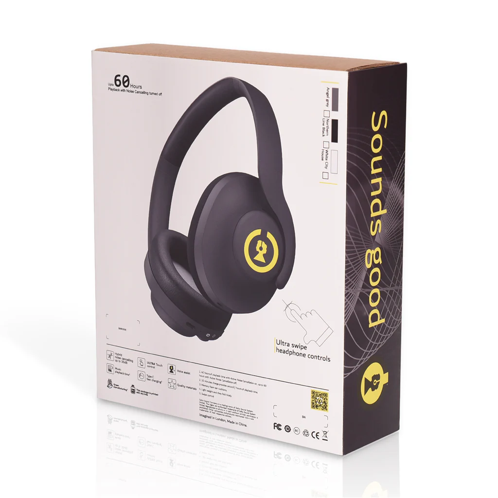 SOHO Sound Company 45's Wireless Headphones - Black - Image 4