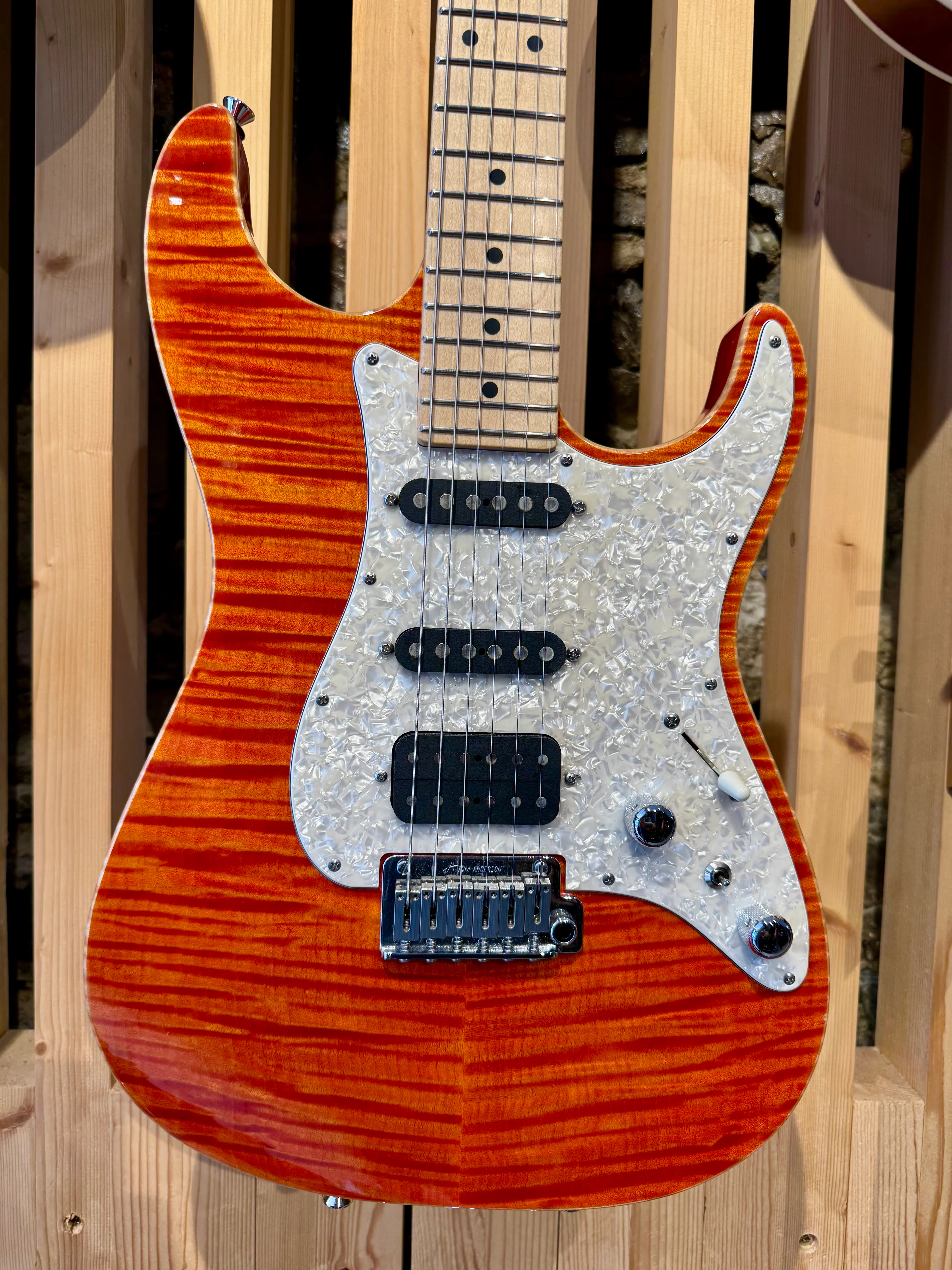 Tom Anderson Drop Top Classic ~ Trans Orange (Preloved) - Image 2