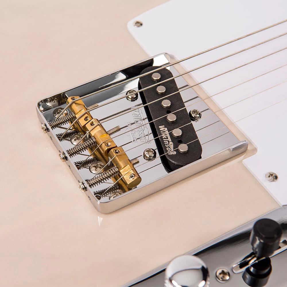 Vintage V62 ReIssued Electric Guitar ~ Ash Blonde - Image 3