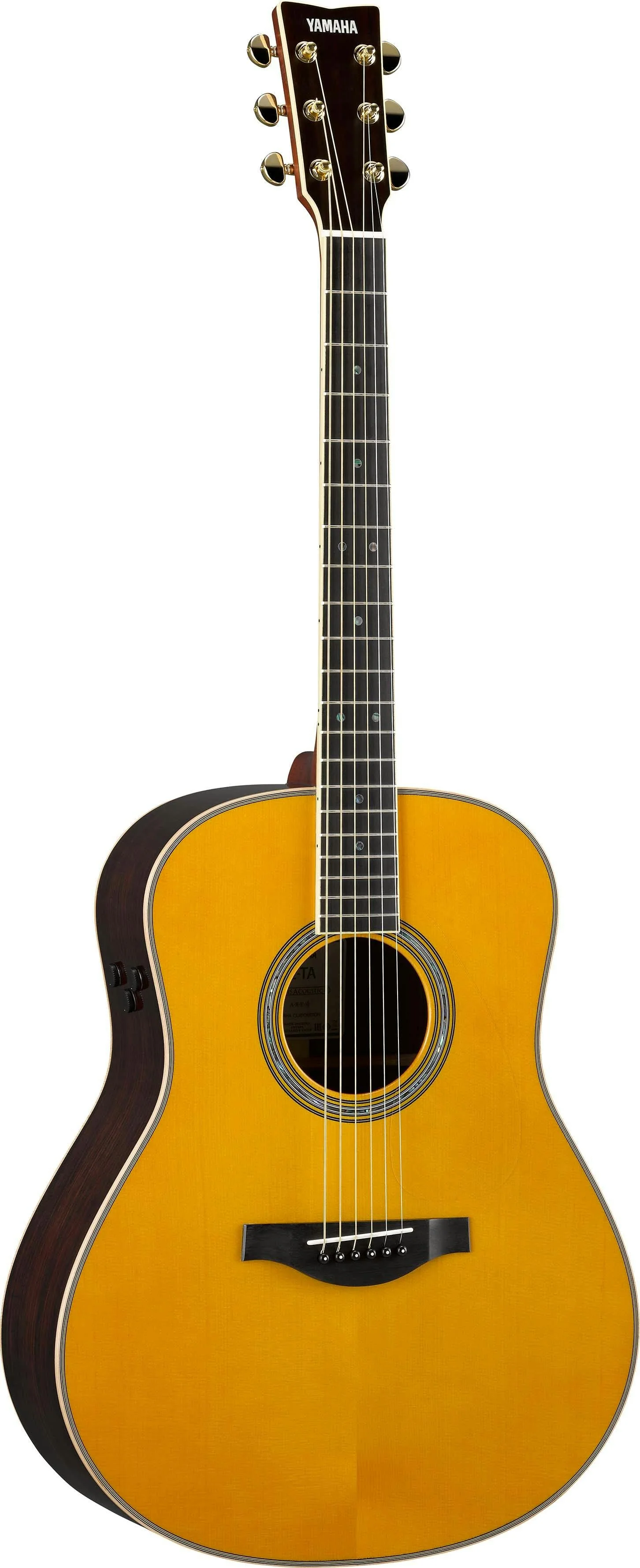 Yamaha LL-TA Transacoustic ~ Vintage Tint - Image 3